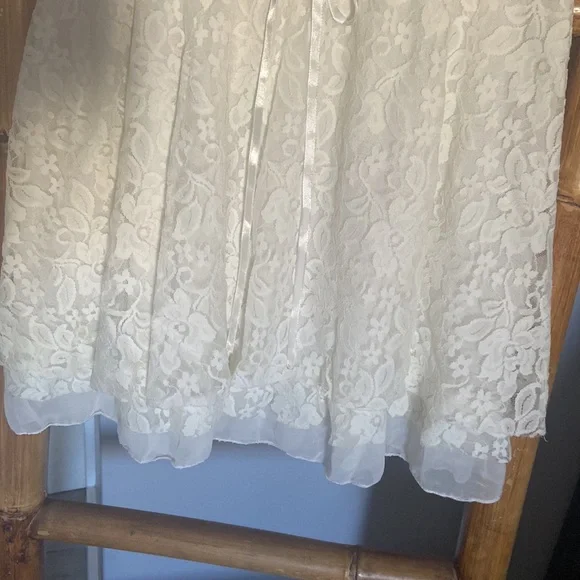 New SUMMER Lace Mini Dress Tunic SZ MED - Picture 6 of 7